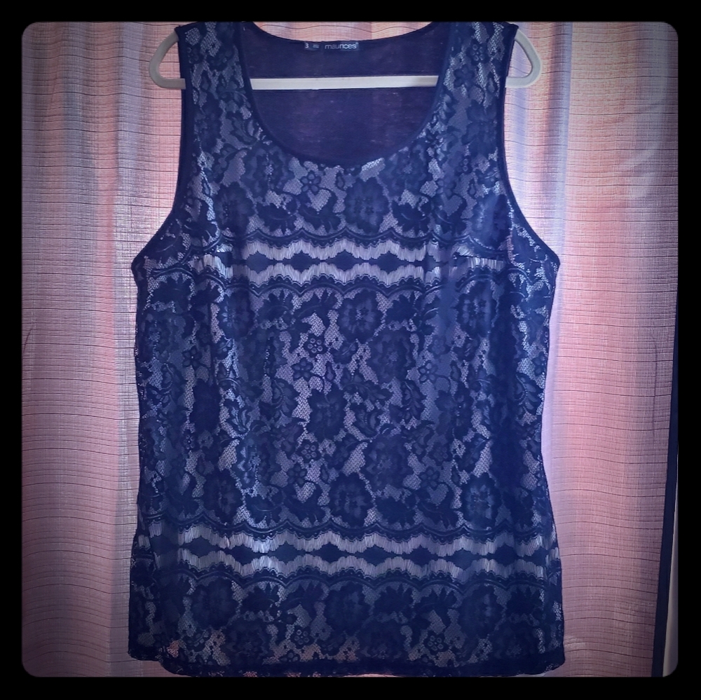 EUC Maurices Tank Top Sz 3